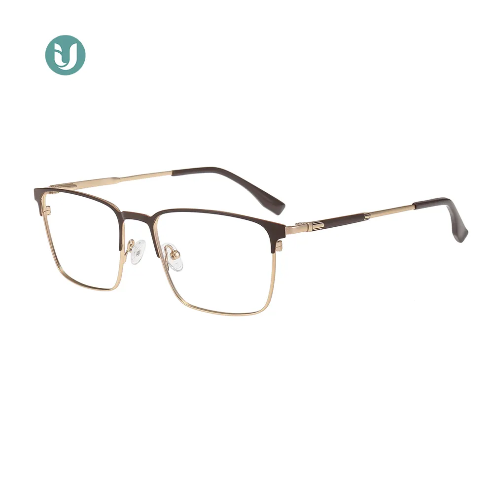 IU-LM1020 Wholesale Man Metal Frames Eyewear Kacamata Optical Frames For Eye Glasses/ Women Eyeglasses Spectacle Frames Eyeglass