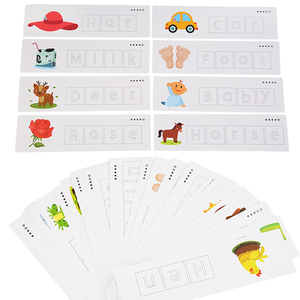 2025 gioco di abbinamento lettere in legno dei primi bambini Montessori alfabeto educativo di ortografia giocattoli per bambini ragazzi ragazze - Product Image 6