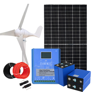 El Medio Oriente tiene un escaso suministro de generadores híbridos eólico-solares de 5kw, sistema de energía eólica solar para el hogar fuera de la red de 5kw - Product Image 1
