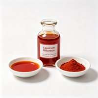 Extrait d'herbes naturel de qualité alimentaire, oléorésine de capsicum liquide en bouteille, plusieurs grades Shu pour l'assaisonnement et la coloration des aliments