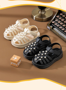 Sandales pour filles, sandales pour enfants, perles, semelle anti-dérapante, sandales de plage pour bébé fille, mignonnes, princesse, pour l'extérieur - Product Image 6