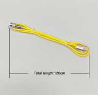Kabel Keyboard Mekanik USB ke Type-C Model Spiral Berlapis Ganda dengan Konektor Aviator Konduktor Tembaga Murni untuk Komputer