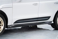 Nouveau pour Porsche Macan Kit de carrosserie en Fiber de carbone diffuseur de lèvre avant jupe latérale becquet améliore le style et les performances