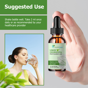 Factory Custom Liquid Chlorophyll Drops Supports Detox Body of Toxins Impact Immune System Copper with Dietary <b>Supplement</b> - Product Image 4
