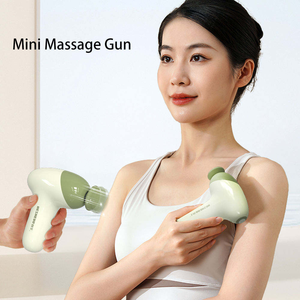 Hezhengg Handheld Massage Gun <b>12</b> Speed Levels Brushless Motor USB Rechargeable Deep Tissue Body Massager - Product Image 4