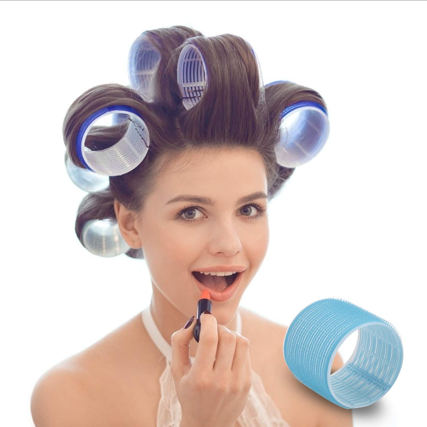 Populaire Hot Product Sleep Haar Roller Korte Haar Haar Roller Soorten Plastic