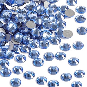 CY 007 Maquillage Saphir Clair Bleu <span class=keywords><strong>Strass</strong></span> Dos Plat Pierres de Cristal Embellissement pour Vêtements Nail Art <span class=keywords><strong>Strass</strong></span> Lâches - Product Image 1