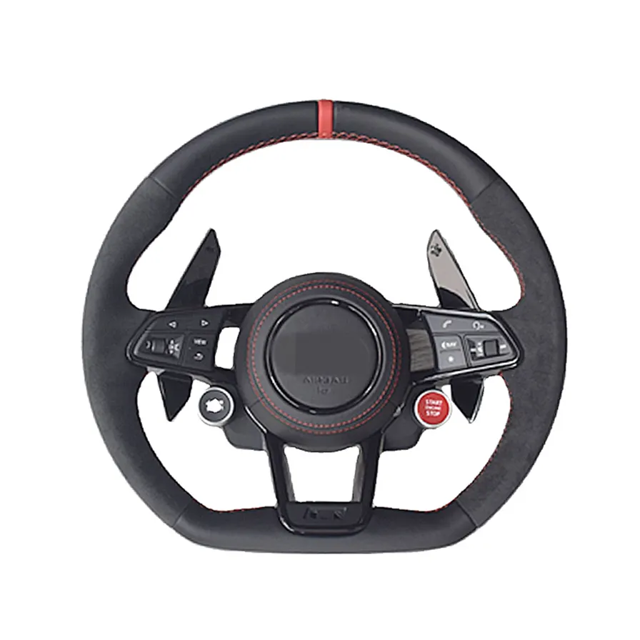 2023 Factory Price Suede Steering Wheel For Audi Q7 Q5 Q3 A8L A6L A4L Steering Wheel