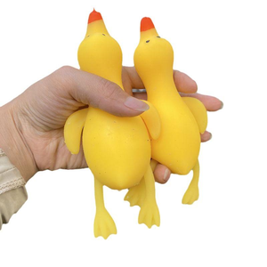 Juguetes de Pato Amarillo Adorables en Oferta, Juguetes Blandos de TPR para Apretar, Juguetes Antiestrés para Niños, Regalos para Aliviar la Ansiedad - Product Image 5