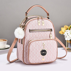 Women's 2026 New Arrival Fashionable Casual Bag PU Zipper Polyester Lining-European Retro Style for Female Students - Product Image 6