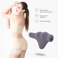 Coussin de soutien lombaire en mousse à mémoire de forme, coussin orthopédique pour le dos, pour dormir, repose-taille ergonomique, coussin d'alignement de la colonne vertébrale inférieure