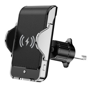 Carregador de carro sem fio, Montagem do carro de fixação automática, Suporte do telefone do carro de ventilação de carregamento rápido 15W para iPhone 14 13 12 Pro Max Samsung - Product Image 1
