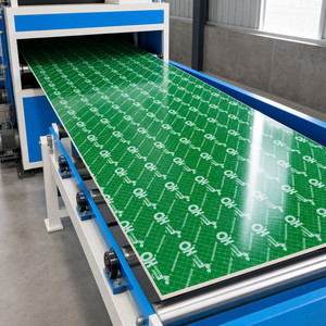 Panel de Valla Compuesto Verde de Plástico PP, Contrachapado Marino, Contrachapado para Encofrado, Lámina de Contrachapado 4x8 18mm, <span class=keywords><strong>Tableros</strong></span> al por Mayor con Revestimiento de Película - Product Image 5
