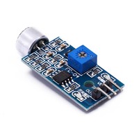 Mikrofon deteksi suara sakelar peluit yang diaktifkan dengan suara Modul sensor suara