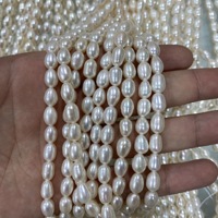 Vente en gros de perles d'eau douce naturelles baroques de qualité supérieure AAAA, 5-6 mm, bijoux en perles de cristal DS, fabrication de bijoux DIY