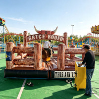Équipement de taureau mécanique gonflable, simulateur de taureau mécanique à vendre