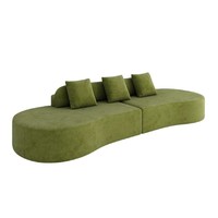 Sofá Cama de Tela Comprimida 2 en 1, Empacado al Vacío, Plegable Doble, Moderno y Minimalista, Juego de Muebles para Sala de Estar