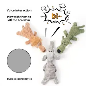 Internet più caldo di vendita interattivo giocattolo per cani durevole cotone e corda eco-friendly carrello perfetto per animali domestici giocattolo da masticare - Product Image 3