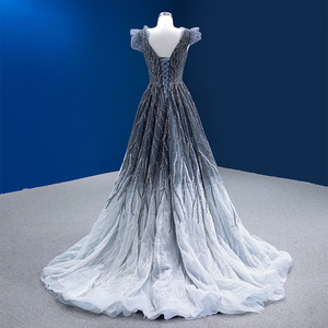 Rsm222208 Vestidos de Novia 2022 con Cuentas, Hombros Descubiertos, Largos hasta el Suelo, Estilo Princesa, Vestido de Noche - Product Image 2
