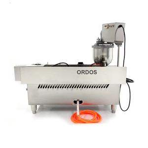 Nouvelle machine à beignets automatique professionnelle à <span class=keywords><strong>gaz</strong></span> en acier inoxydable, <span class=keywords><strong>friteuse</strong></span> à bretzels chauffée au <span class=keywords><strong>gaz</strong></span>, garantie 1 an - Product Image 3