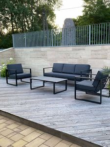 Muebles <span class=keywords><strong>de</strong></span> Jardín <span class=keywords><strong>de</strong></span> Aluminio, Juego <span class=keywords><strong>de</strong></span> Muebles <span class=keywords><strong>de</strong></span> Patio para Villa, Sofás <span class=keywords><strong>de</strong></span> Jardín para Hotel, Juego <span class=keywords><strong>de</strong></span> Sofás <span class=keywords><strong>de</strong></span> Teca para Exteriores, Sofá <span class=keywords><strong>en</strong></span> Forma <span class=keywords><strong>de</strong></span> L, Juego <span class=keywords><strong>de</strong></span> Muebles <span class=keywords><strong>de</strong></span> Exterior - Product Image 6