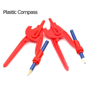 Giáo dục toán học la bàn thiết lập nhựa trường cung cấp vẽ la bàn - Product Image 3