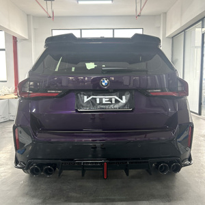 Kit Carrozzeria Stile VTEN Diffusore Posteriore Spoiler Luce LED Labbro Paraurti Posteriore con Terminale di Scarico per <span class=keywords><strong>BMW</strong></span> X1 <span class=keywords><strong>U11</strong></span> 2024+ - Product Image 6