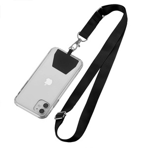 <span class=keywords><strong>Cordon</strong></span> de téléphone à large sangle tendance, réglable pour le cou et à porter en bandoulière, avec crochet métallique et patch universel pour <span class=keywords><strong>iPhone</strong></span> - Product Image 5