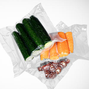 Promosyon özel baskılı temizle yüksek bariyer gıda mısır vakum şeffaf torbalar için isı sızdırmazlık plastik ambalaj torbalar - Product Image 5