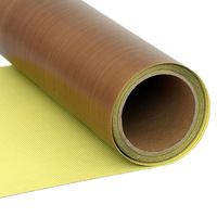 [En gros] Bande adhésive en tissu de fibre de verre PTFE pour machine de scellage, ruban Téflon résistant aux hautes températures et antistatique