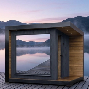 <span class=keywords><strong>Cabine</strong></span> <span class=keywords><strong>de</strong></span> <span class=keywords><strong>douche</strong></span> sauna extérieure démontable en kit, installation simple en DIY sans ouvriers professionnels - Product Image 1