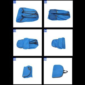 Original Factory Made in China Design Your Own Foldable Anti-Theft Oxford Zipper Closure Lightweight Travel <b>Backpack</b> - Product Image 6