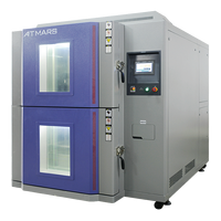 Machine d'essai électronique OEM GUA à 2 compartiments pour chambres de choc thermique de modules photovoltaïques, protection IP66, haute précision, 220V