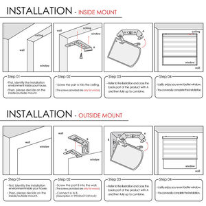 Gradation Custom Day Night Zebra Blinds Automatic <b>Motorized</b> Window Shades Korean Style Roller <b>Curtains</b> Modern Light Control - Product Image 6