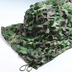 Filets <span class=keywords><strong>de</strong></span> <span class=keywords><strong>camouflage</strong></span> VANDA en maille Oxford enduite <span class=keywords><strong>de</strong></span> PVC, <span class=keywords><strong>vert</strong></span> foncé, en gros, pour la chasse, le camping, le tir, bâche <span class=keywords><strong>de</strong></span> protection rectangulaire - Product Image 4