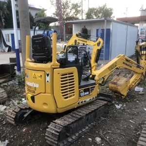 Miniexcavadora Komatsu PC18MR de 1.8 Toneladas con Cucharón de Excavación de 0.044m³ de Capacidad, Usada - Product Image 6