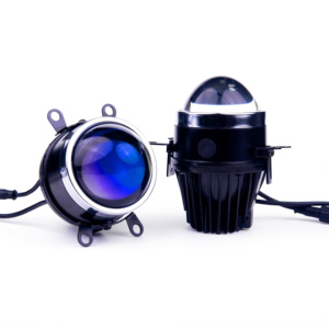 High-Power 3 Inch Tri-Color <strong>LED</strong> Fog Light Bulb Blue Lens 12V Projector Lens Fog <strong>Lamp</strong> for Cruze Cars 90W 6000K Color Temperature - Product Image 6