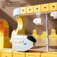 Nouveau Jouet de Construction en Plastique 2025 : Train à Emboîter Magique et Changeable pour Enfants (Filles et Garçons) – Puzzle et Cadeau d'Anniversaire à Assembler