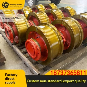 Ensemble de roues de grue lourde Huagong de fabrication européenne, origine Chine, garantie 1 an, compatible OLIVER, 160 mm, 200 mm, 250 mm, <span class=keywords><strong>Koni</strong></span>, vente en gros - Product Image 3