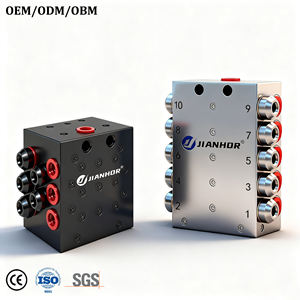 Vanne de division de dosage de graisse automatique SSV Vanne de distributeur de lubrifiant de graisse progressive pour équipement lourd - Product Image 1