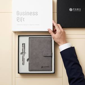 <span class=keywords><strong>Agenda</strong></span> de Cuero PU A5 de Lujo con Logotipo Personalizado, Juego de Regalo con Bolígrafo Metálico, <span class=keywords><strong>Agenda</strong></span> Corporativa <span class=keywords><strong>para</strong></span> Negocios - Product Image 2