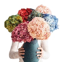 Konservierte Blumen und Pflanzen Hortensien Echte Blumen und Blätter für Hochzeiten Konservierter Natürlicher Blumenstrauß Arrangement Dekoration