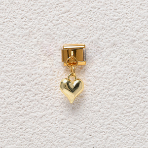 Modular Charm Bracelet Set Gold Tone Zinc Alloy Stainless Steel Unisex DIY Jewelry Accessories Crown Pattern Summer 2025 - Product Image 3