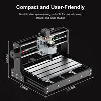 Routeur CNC TTC3018, machine de gravure de bureau, gravure sur bois, acrylique, plastique, PCB, découpe, marquage, contrôle WiFi