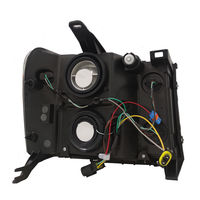 USA Typ Schwarz Gehäuses chein werfer für GMC SIERRA W/LED DRL 2007-2013 Neuzustand Modell Silverado