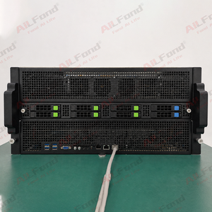 Servidor de IA CMP 170HX de 8 GPU, 512 GB de VRAM HBM2e total, servidor en rack 4U para inferencia de modelos grandes LLM, cuantificación vLLM AWQ, personalizado - Product Image 4