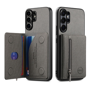 Funda Magnética para Teléfono con Ranuras para Tarjetas de Crédito, Estilo Jeans, para Galaxy S25FE/S26 Ultra/A37/A57, para <span class=keywords><strong>Samsung</strong></span> A56/S24FE, Funda Tipo Cartera con Cierre - Product Image 5