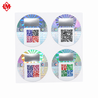 Etiqueta Holográfica 3D Personalizada con Código QR, Adhesivo de Seguridad PET Autoadhesivo, Anti-Falsificación, Autenticación de Producto, Trazable