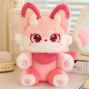 Graziosa piccola volpe del diavolo fantasma bestia peluche bambola PP cotone compagno Stress decorazioni di compleanno - Product Image 1