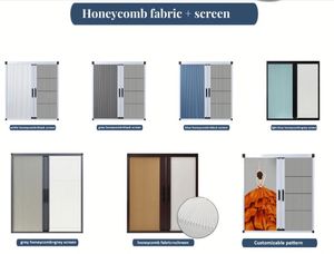 Chất lượng tốt dù để che nắng và màn hình lưới muỗi cửa sổ/cửa với Pleated Màn Hình Côn Trùng lưới Màn di động tổ ong - Product Image 5